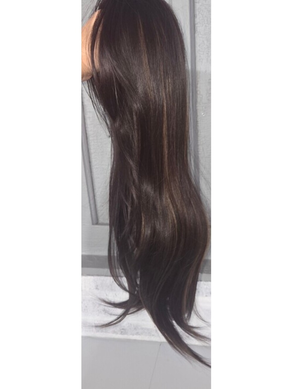 Hair topper, Synthetic